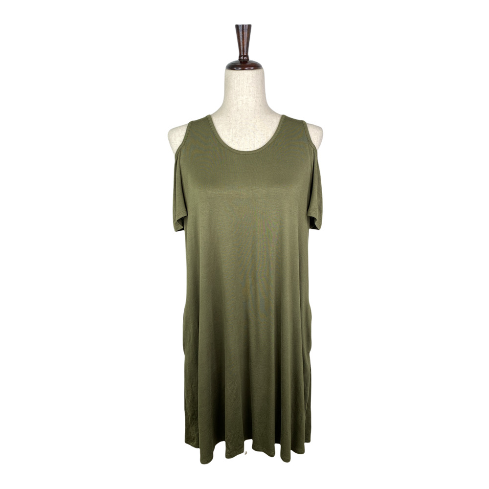 Shiela Rose Cold Shoulder Dress Medium